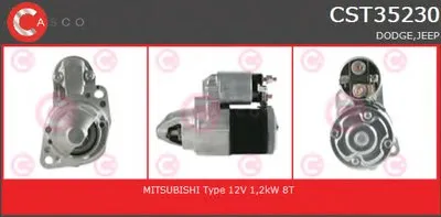 Стартер GENUINE SERIES CASCO купить