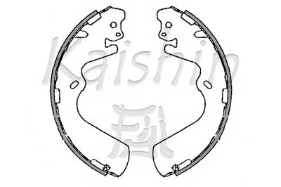 Комплект тормозных колодок KAISHIN купить