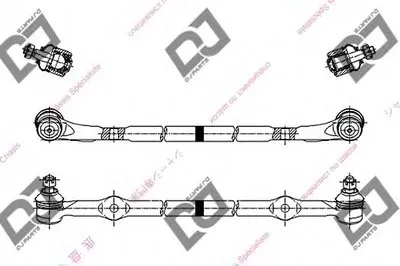 Продольная рулевая тяга DJ PARTS купить