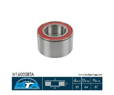 Комплект подшипника ступицы колеса BTA купить