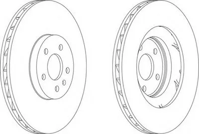 Тормозной диск PREMIER FERODO купить
