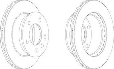 Тормозной диск PREMIER FERODO купить