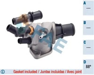 Термостат, охлаждающая жидкость FAE купить