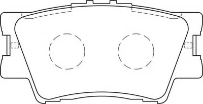 Комплект тормозных колодок, дисковый тормоз DURON купить