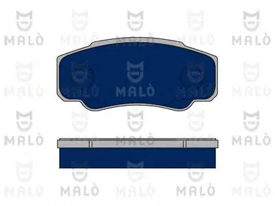 Комплект тормозных колодок, дисковый тормоз MALÒ купить