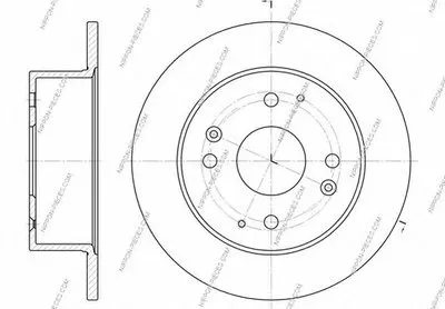 Тормозной диск NPS купить