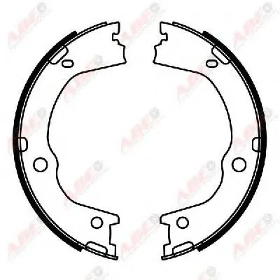 Комплект тормозных колодок, стояночная тормозная система ABE купить