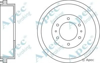 Тормозной барабан APEC braking купить