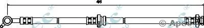 Тормозной шланг APEC braking купить