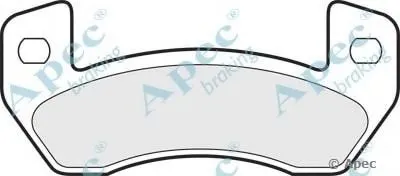 Комплект тормозных колодок, дисковый тормоз APEC braking купить