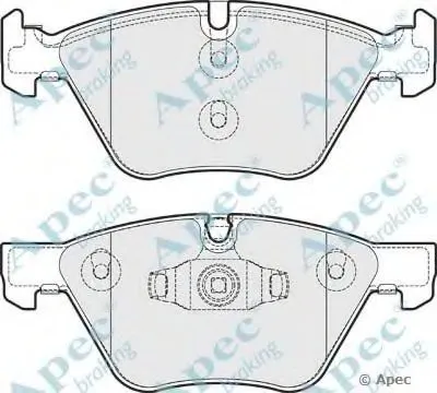 Комплект тормозных колодок, дисковый тормоз APEC braking купить