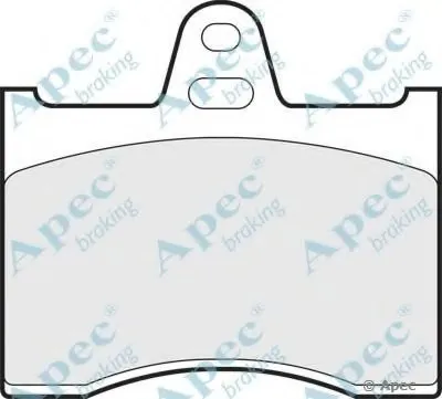 Комплект тормозных колодок, дисковый тормоз APEC braking купить