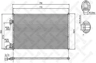 Конденсатор, кондиционер STELLOX купить