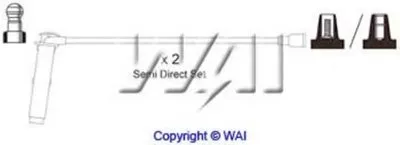 Комплект проводов зажигания WAIglobal купить