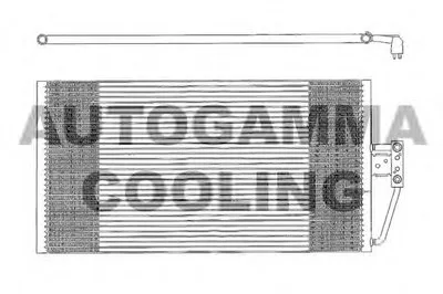 Конденсатор, кондиционер AUTOGAMMA купить