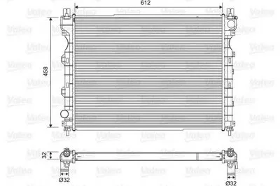 Радиатор, охлаждение двигателя VALEO купить