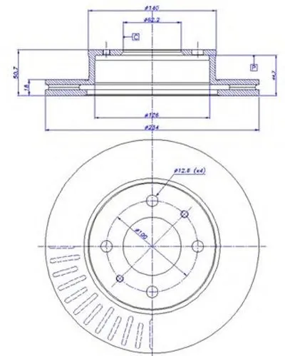 Тормозной диск CAR купить