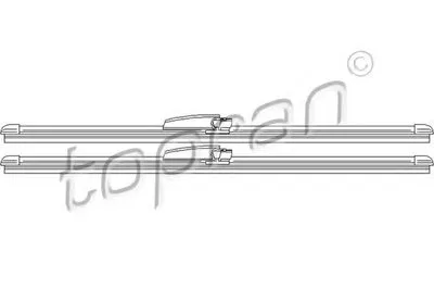 Щетка стеклоочистителя PREMIUM BRAND TOPRAN купить