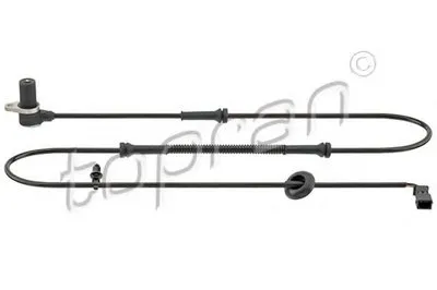 Датчик, частота вращения колеса TOPRAN купить