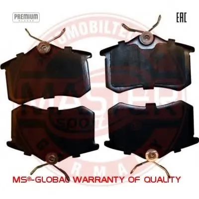 Комплект тормозных колодок, дисковый тормоз Premium MASTER-SPORT купить