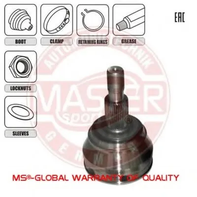Шарнирный комплект, приводной вал MASTER-SPORT купить