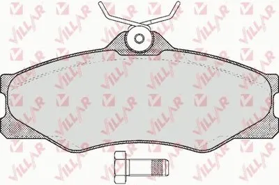 Комплект тормозных колодок, дисковый тормоз VILLAR купить