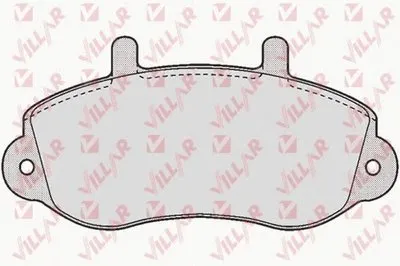 Комплект тормозных колодок, дисковый тормоз VILLAR купить