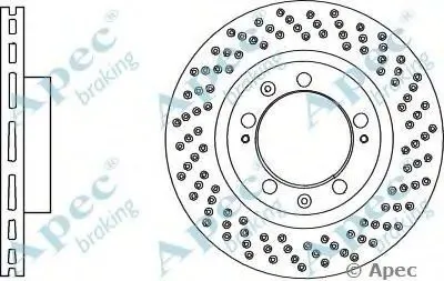 Тормозной диск APEC braking купить
