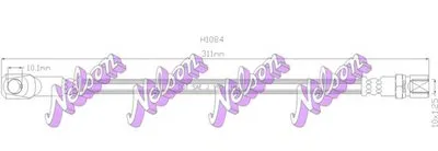 Тормозной шланг BROVEX-NELSON купить