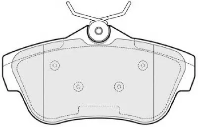 Комплект тормозных колодок, дисковый тормоз MOTAQUIP купить