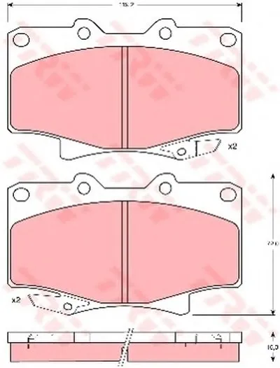 Комплект тормозных колодок, дисковый тормоз Dr!ve+ купить