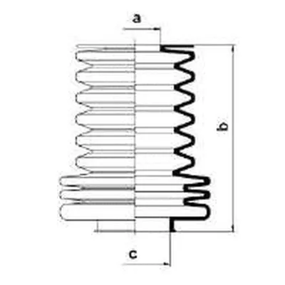 Пыльник, рулевое управление SPIDAN купить