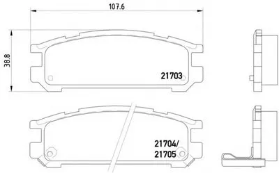Комплект тормозных колодок, дисковый тормоз HELLA купить