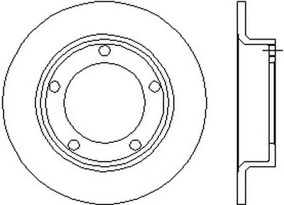 Тормозной диск HELLA купить