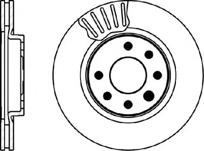 Тормозной диск HELLA купить