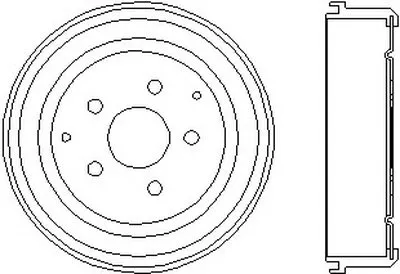 Тормозной барабан HELLA купить