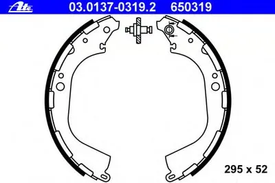 Комплект тормозных колодок ATE купить