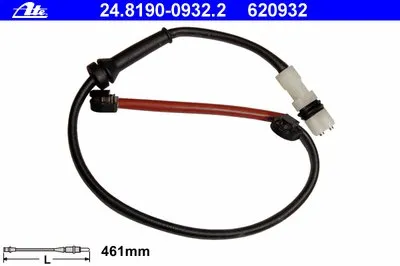 Сигнализатор, износ тормозных колодок ATE купить