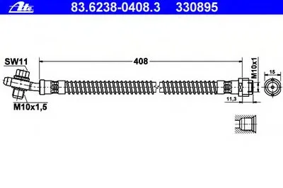 Тормозной шланг ATE купить