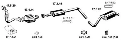 Система выпуска ОГ EBERSPÄCHER купить