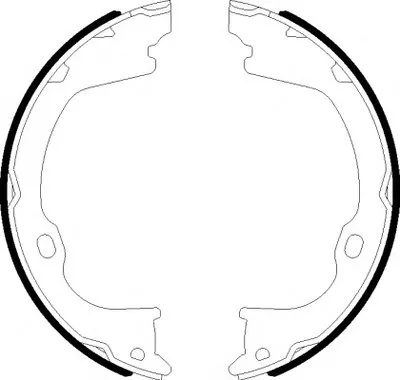 Комплект тормозных колодок, стояночная тормозная система MINTEX купить