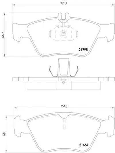 Комплект тормозных колодок, дисковый тормоз HELLA PAGID купить