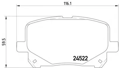 Комплект тормозных колодок, дисковый тормоз HELLA PAGID купить