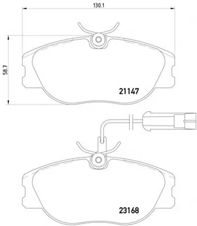 Комплект тормозных колодок, дисковый тормоз HELLA PAGID купить