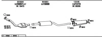 Система выпуска ОГ WALKER купить