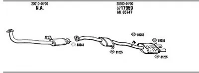 Система выпуска ОГ WALKER купить