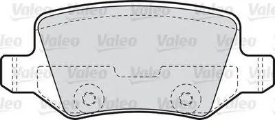 Комплект тормозных колодок, дисковый тормоз VALEO купить