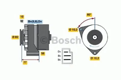 Генератор BOSCH купить