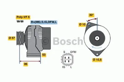 Генератор BOSCH купить
