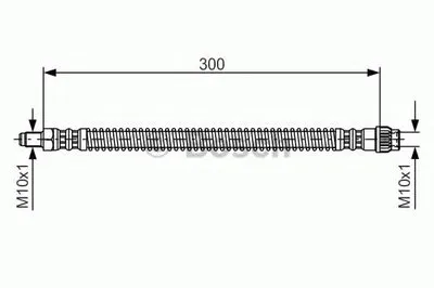 Тормозной шланг BOSCH купить